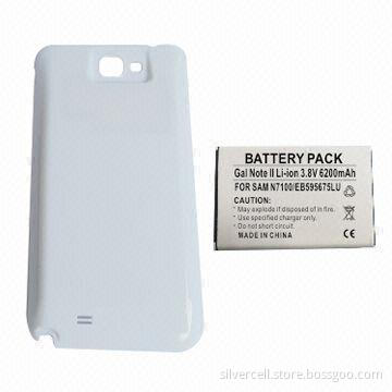 Battery Cover for Samsung N7100 with 6200mAh
